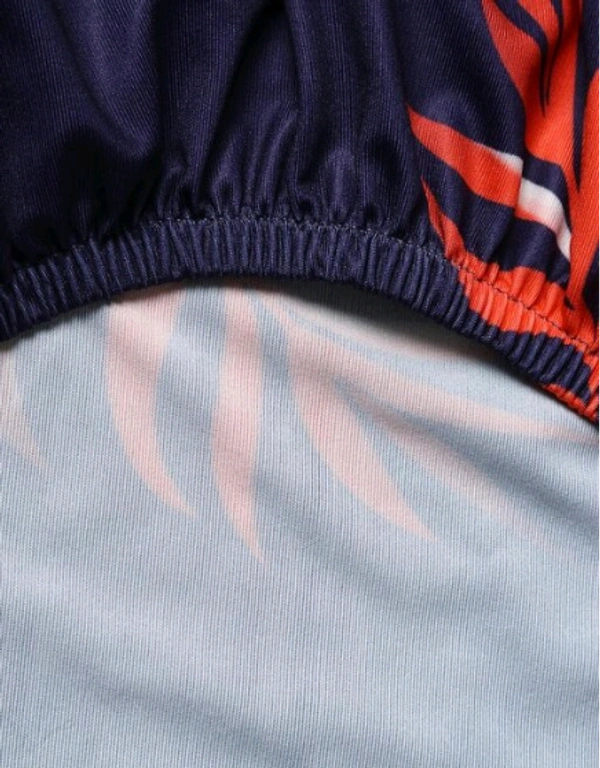 CORTINA SPANDEX Blue Color Polyster Fabric Elastic Chair Cover Stretch Removable Washable 1Pcs - Blue, Polyster, Pack of1